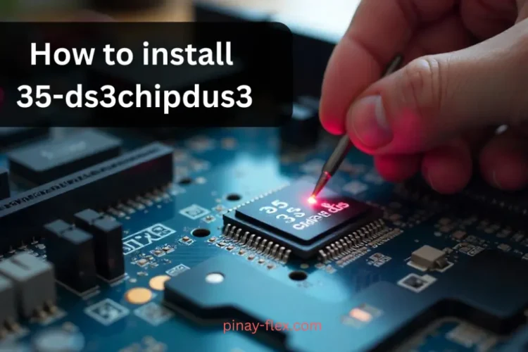How to Install 35-ds3chipdus3
